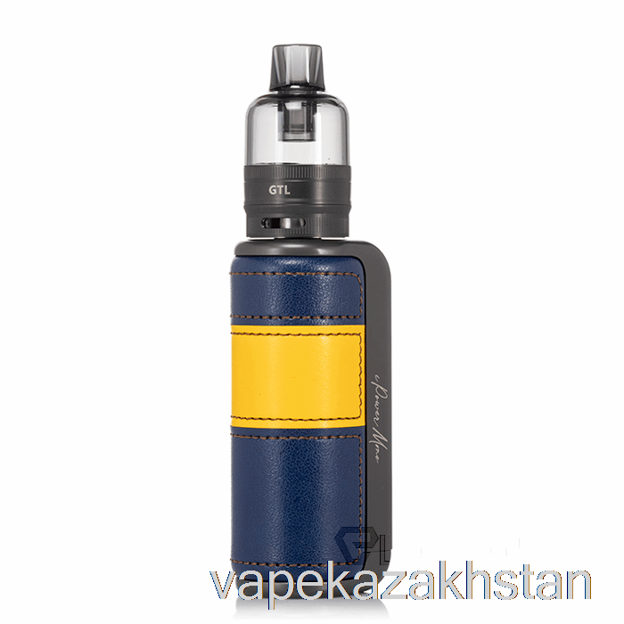 Vape Smoke Eleaf iStick Power Mono 80W Starter Kit Yellow Blue